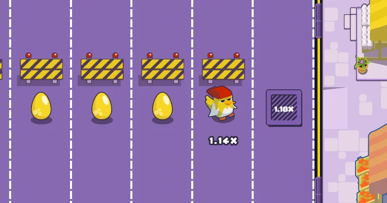 Chicken Cross casino jogo