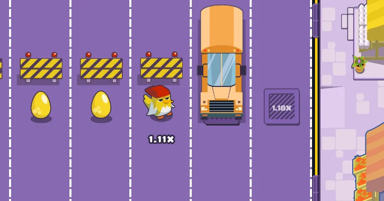 Chicken Cross jogo demo