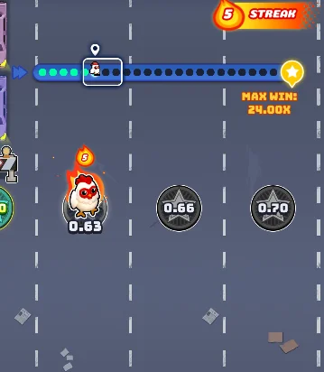 Chicken Crossy jogo demo