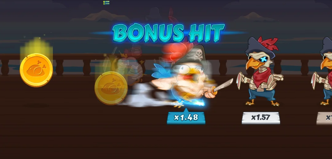 Chicken Pirate jogo casino