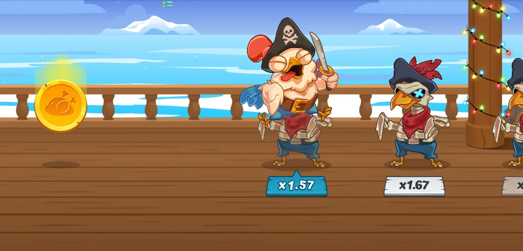 Chicken Pirate jogo demo