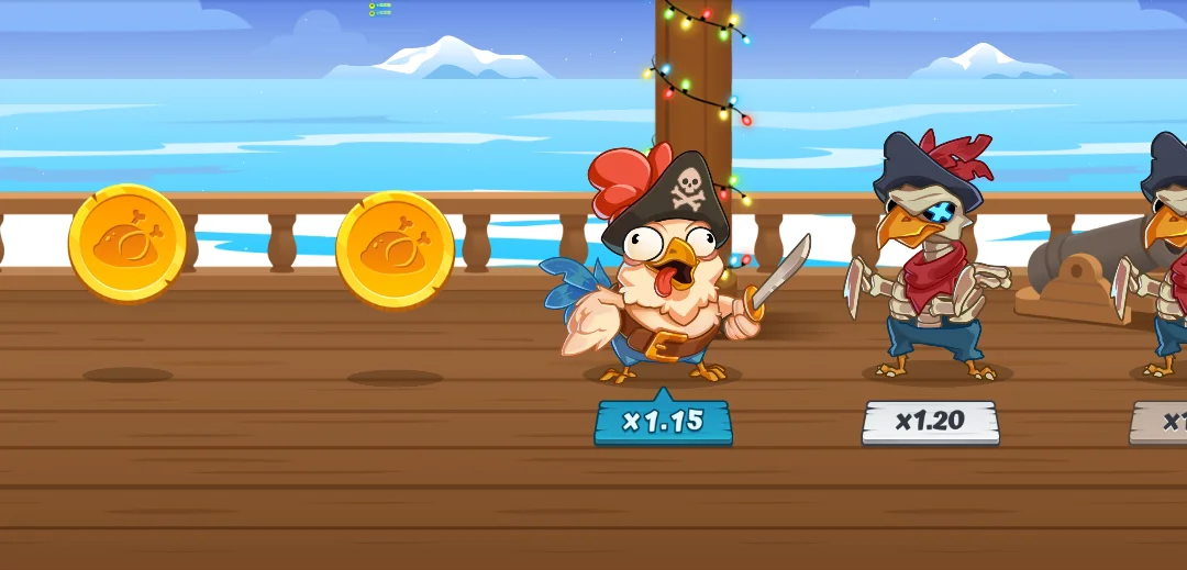 Chicken Pirate jogo