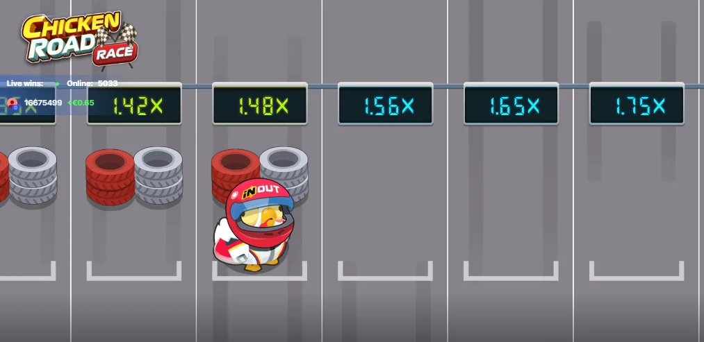 Chicken Road Race jogo Demo