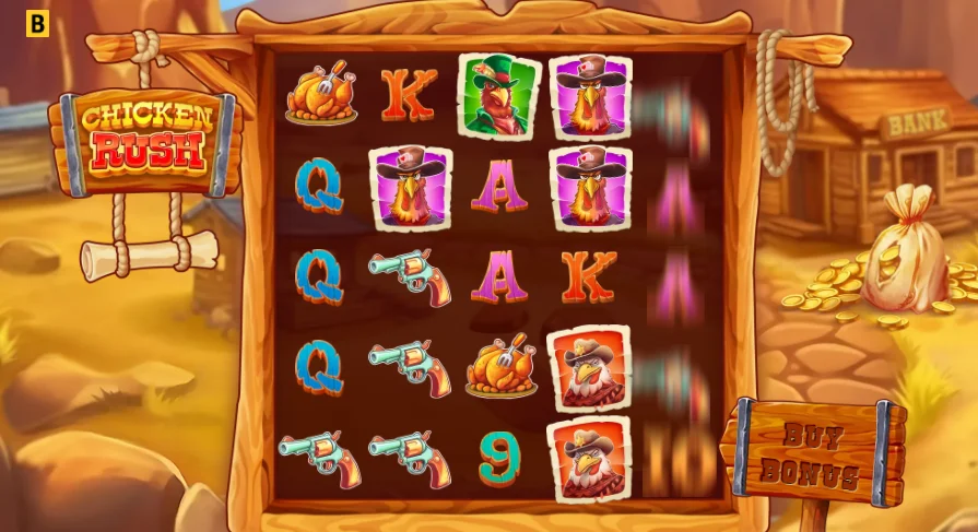 Chicken Rush jogo demo