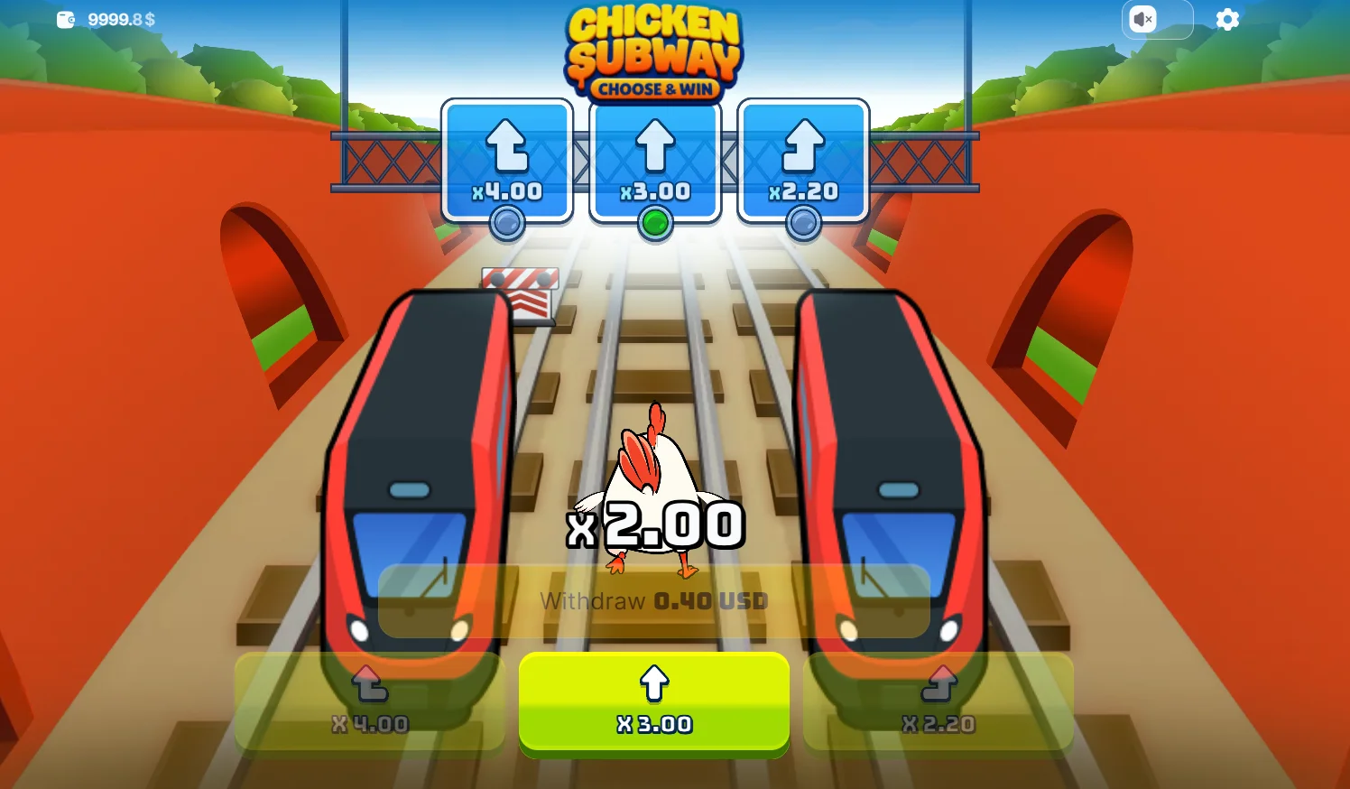 Chicken Subway Demo