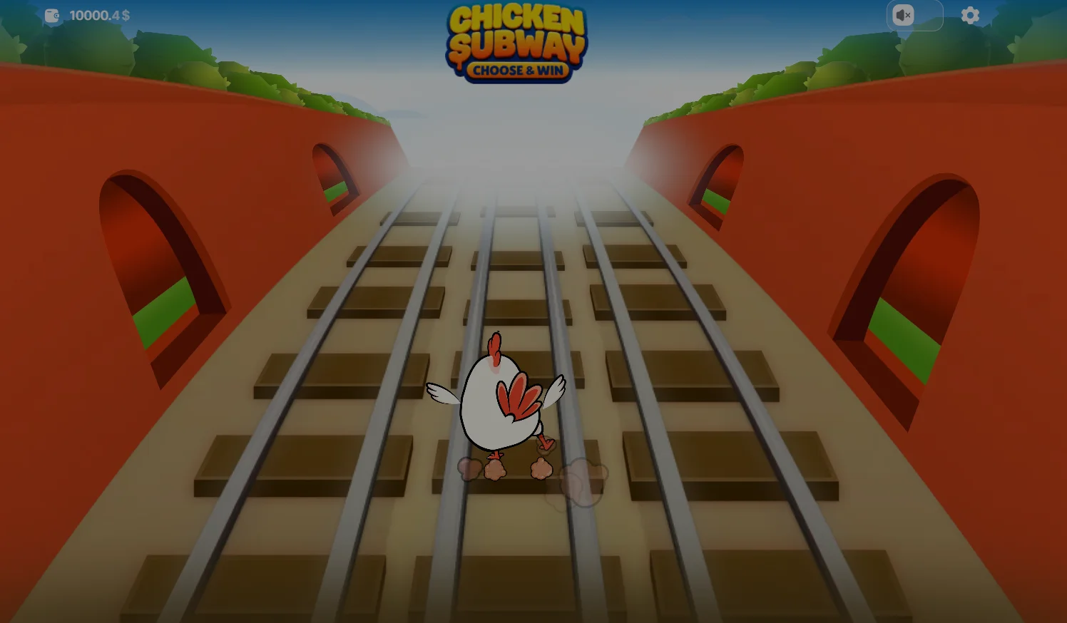 Chicken Subway jogo