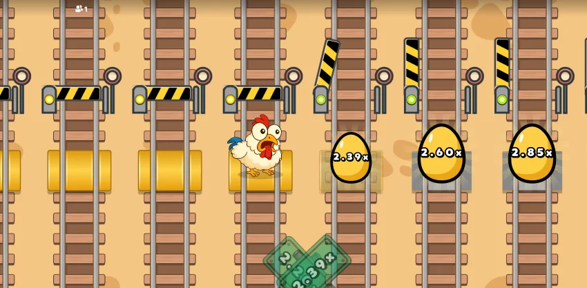 Chicken Train Demo jogo