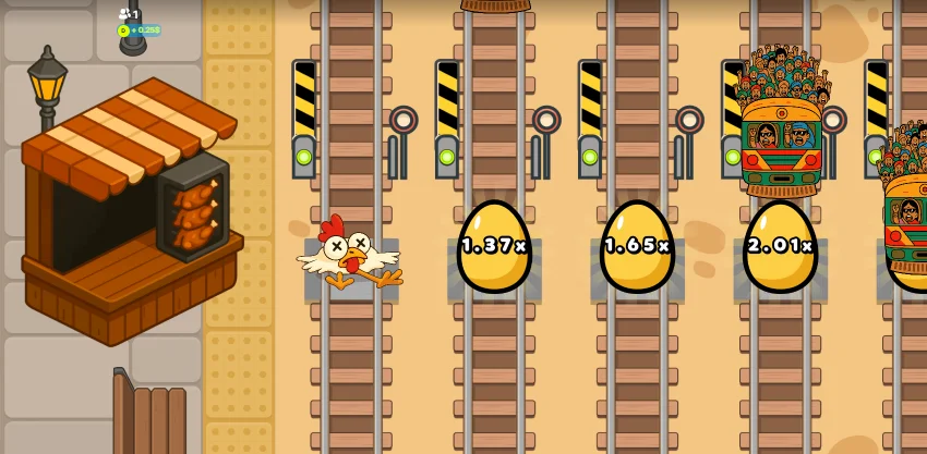Chicken Train jogo