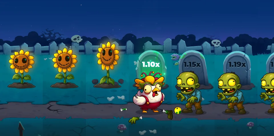 Chicken vs Zombies casino jogo