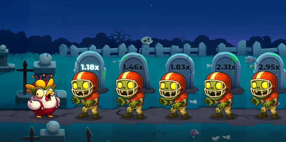 Chicken vs Zombies jogo demo