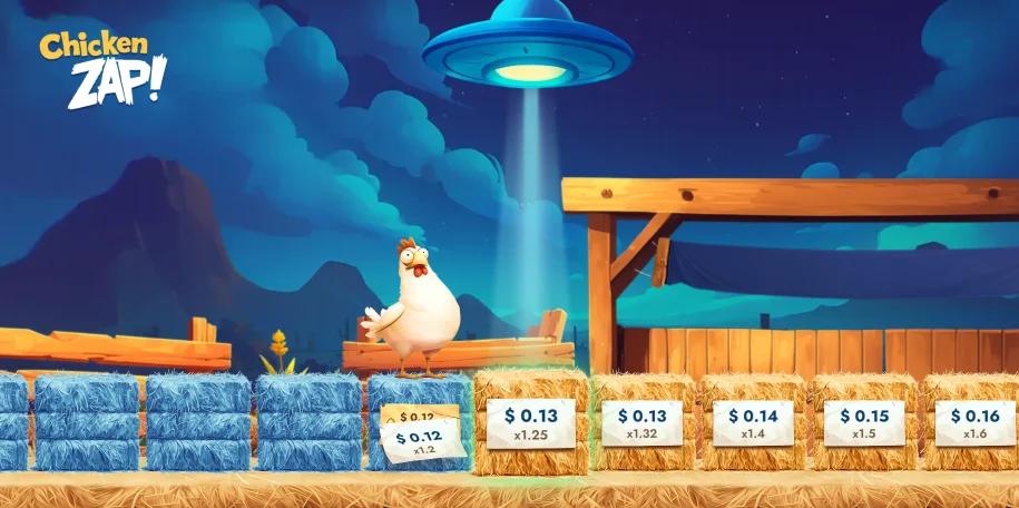 Chicken Zap casino jogo