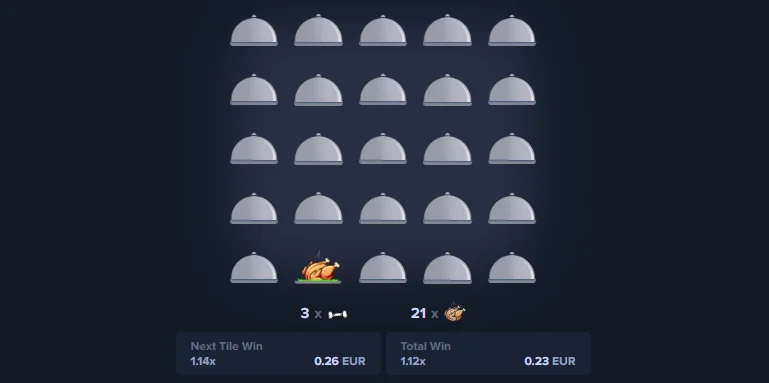 MyStake Chicken casino jogo