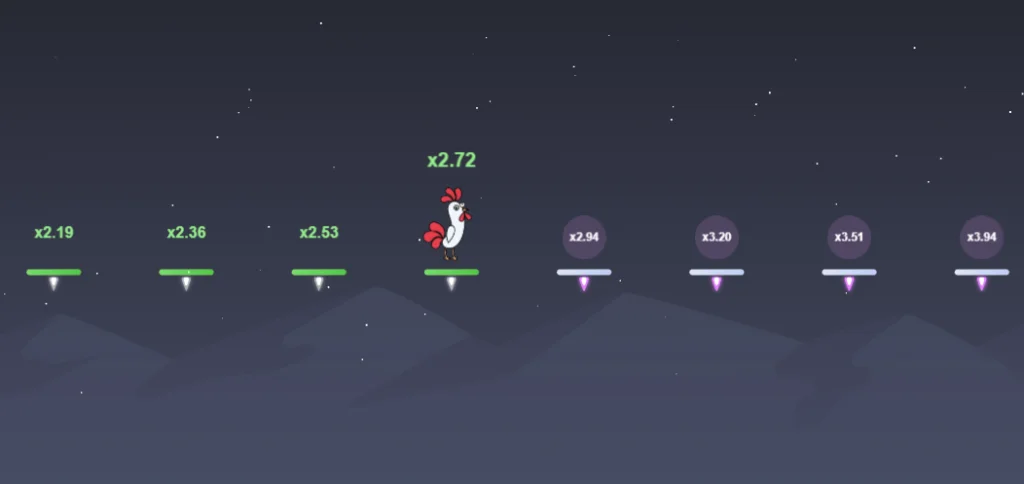 Rooster Run jogo demo