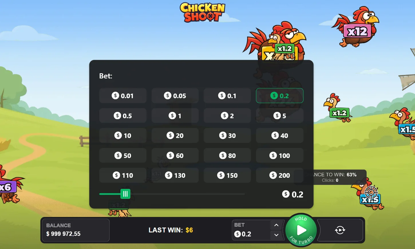 Chicken Shoot Demo