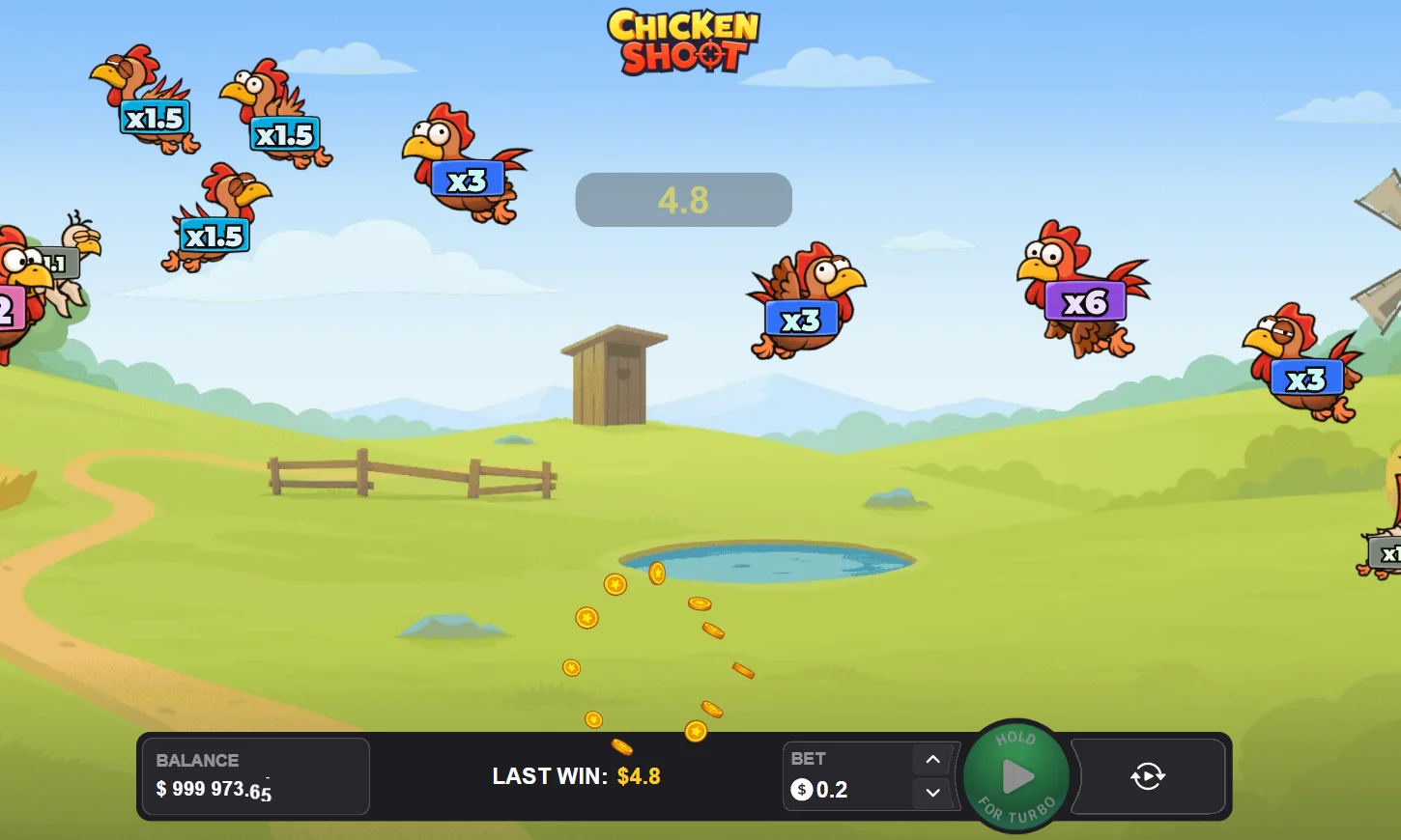 Chicken Shoot Spiel Casino