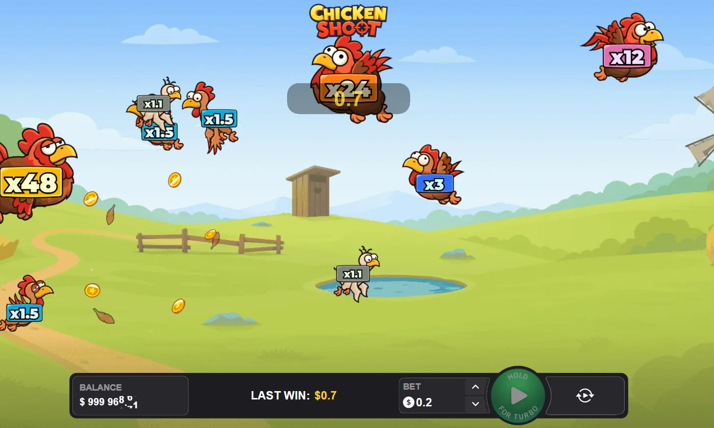 Chicken Shoot Spiel